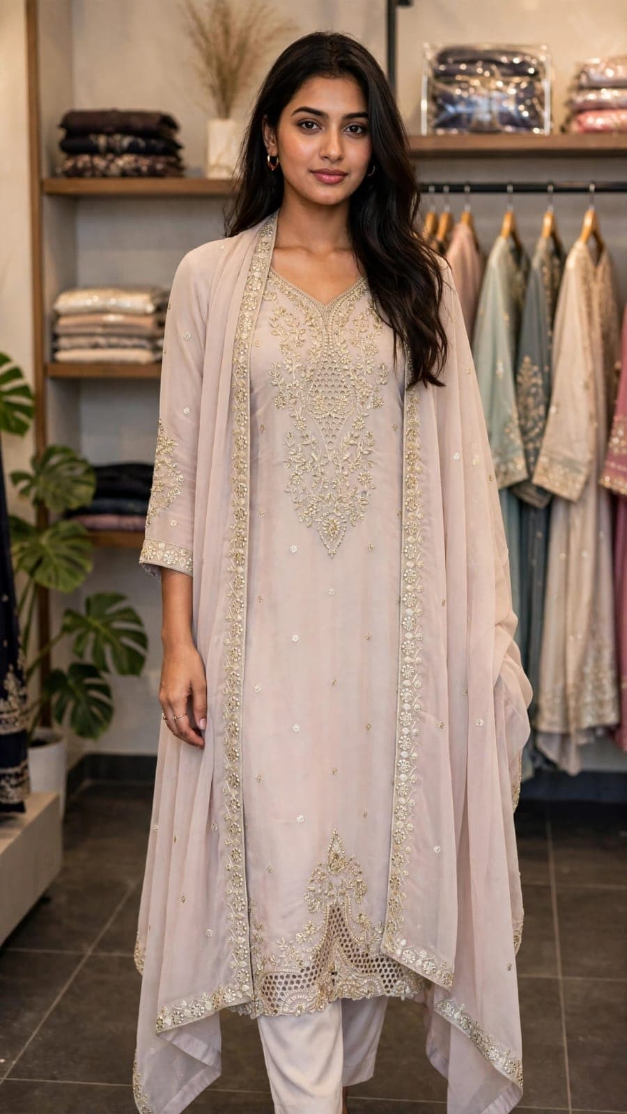 Hussain Rehar Inspired - Luxury Pakistani Couture